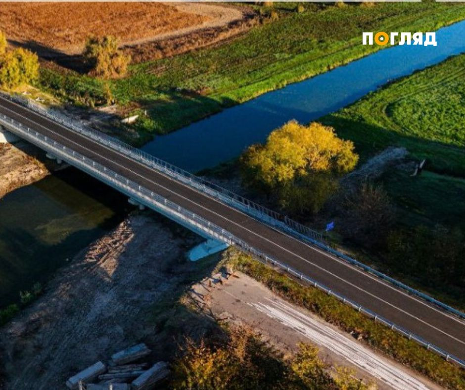 На Київщині відбудували ще один зруйнований міст через річку Трубіж (ФОТО) - зображення